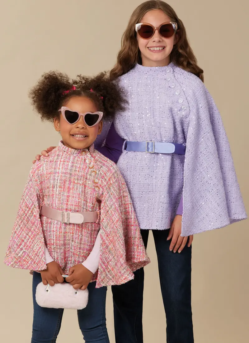 Mccalls Child/Teen Capes M8538 1
