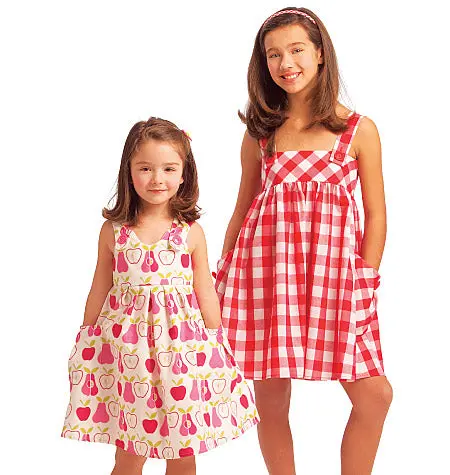 Mccalls Child/Teen Dresses M5613 1