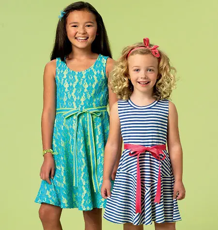 Mccalls Child/Teen Dresses M6915 1