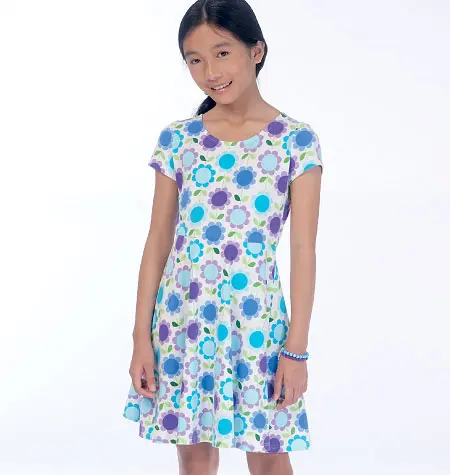 Mccalls Child/Teen Dresses M7079 1