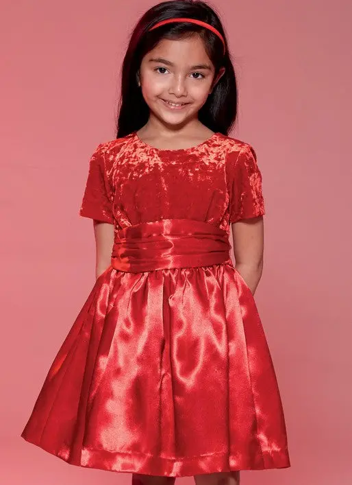 Mccalls Child/Teen Dresses M7648 1