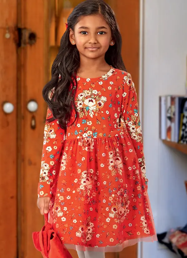 Mccalls Child/Teen Dresses M8251 1