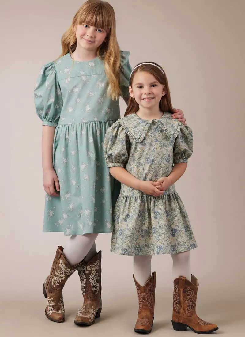 Mccalls Child/Teen Dresses M8444 1