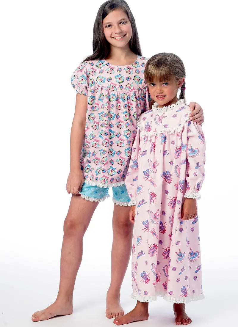 Mccalls Child/Teen Nightwear M6831 1