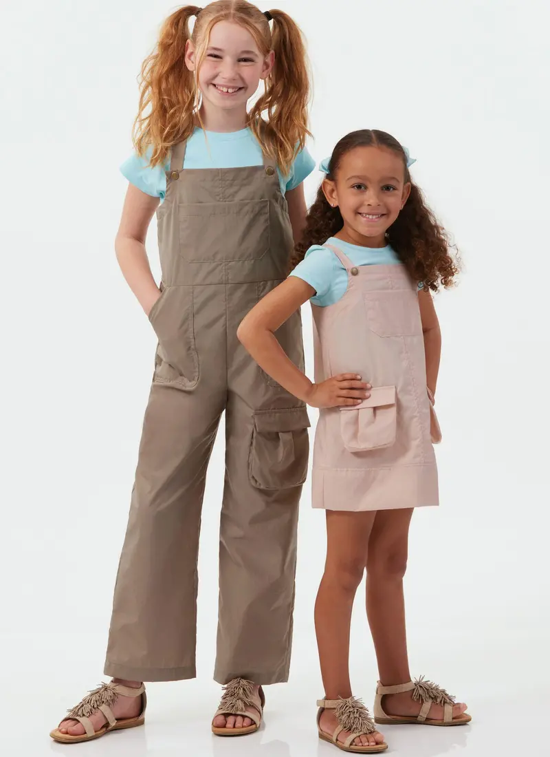Mccalls Child/Teen Pinafore & Overalls M8489 1