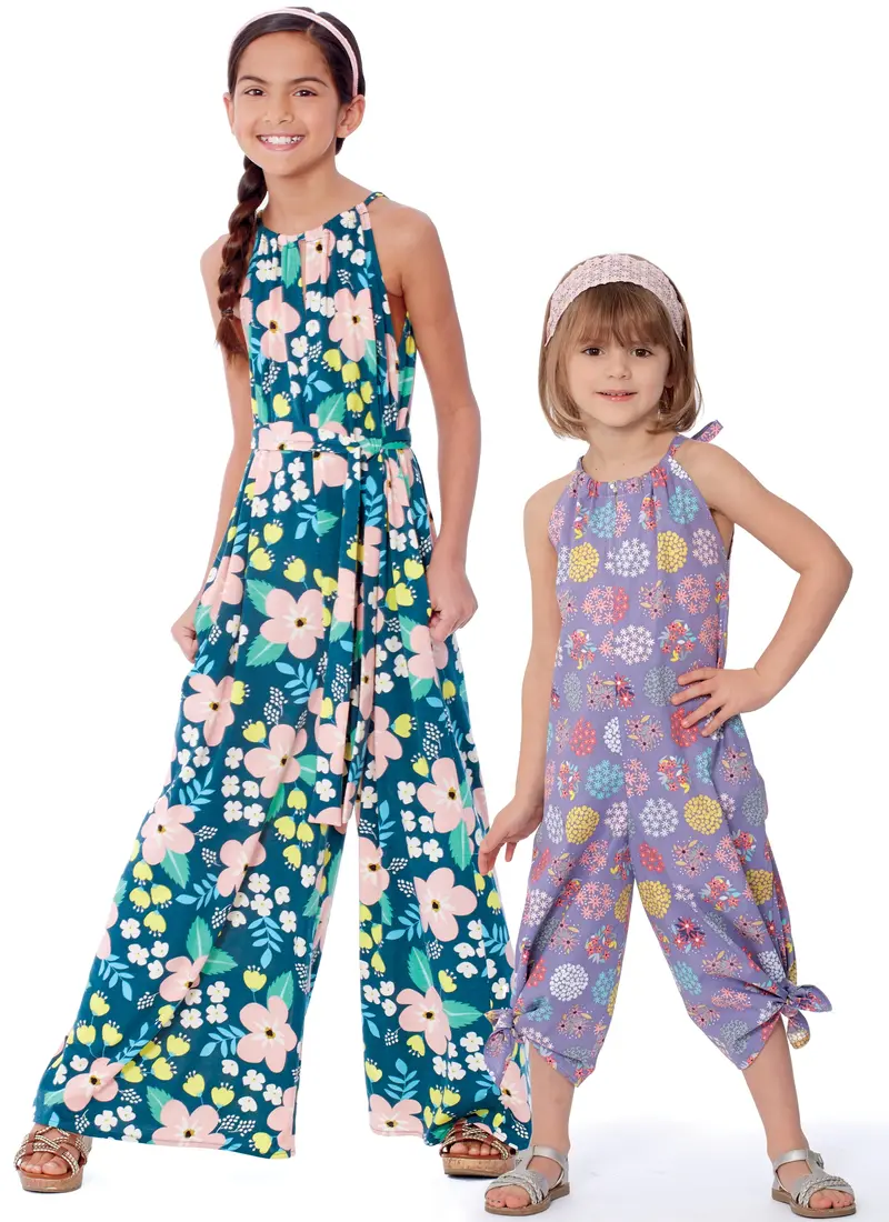Mccalls Child/Teen Romper And Jumpsuit M7917 1