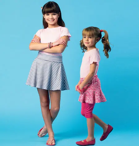 Mccalls Child/Teen Skorts M6918 1