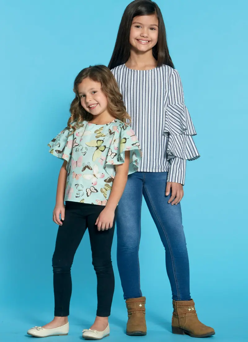Mccalls Child/Teen Tops M7799 1