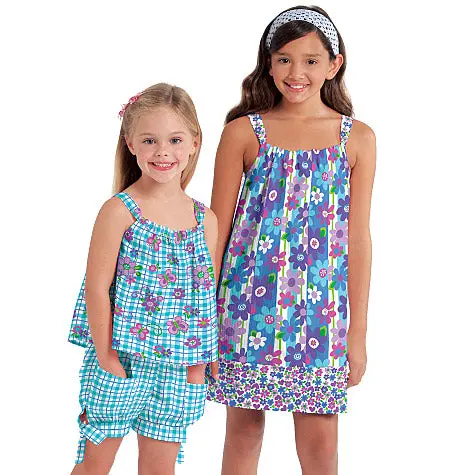 Mccalls Child Top/Dress, Trouser/Short M5797 1