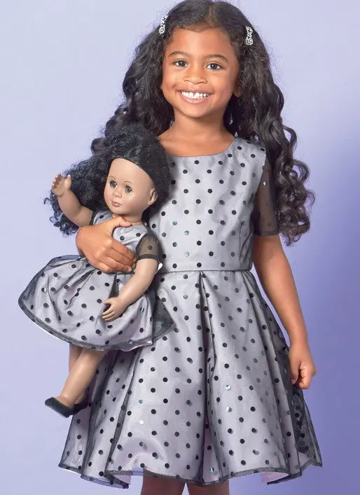 Mccalls Children's Dresses M7707 1