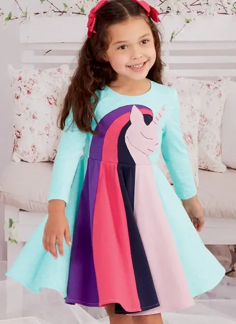 Mccalls Children's Dresses M8267 1