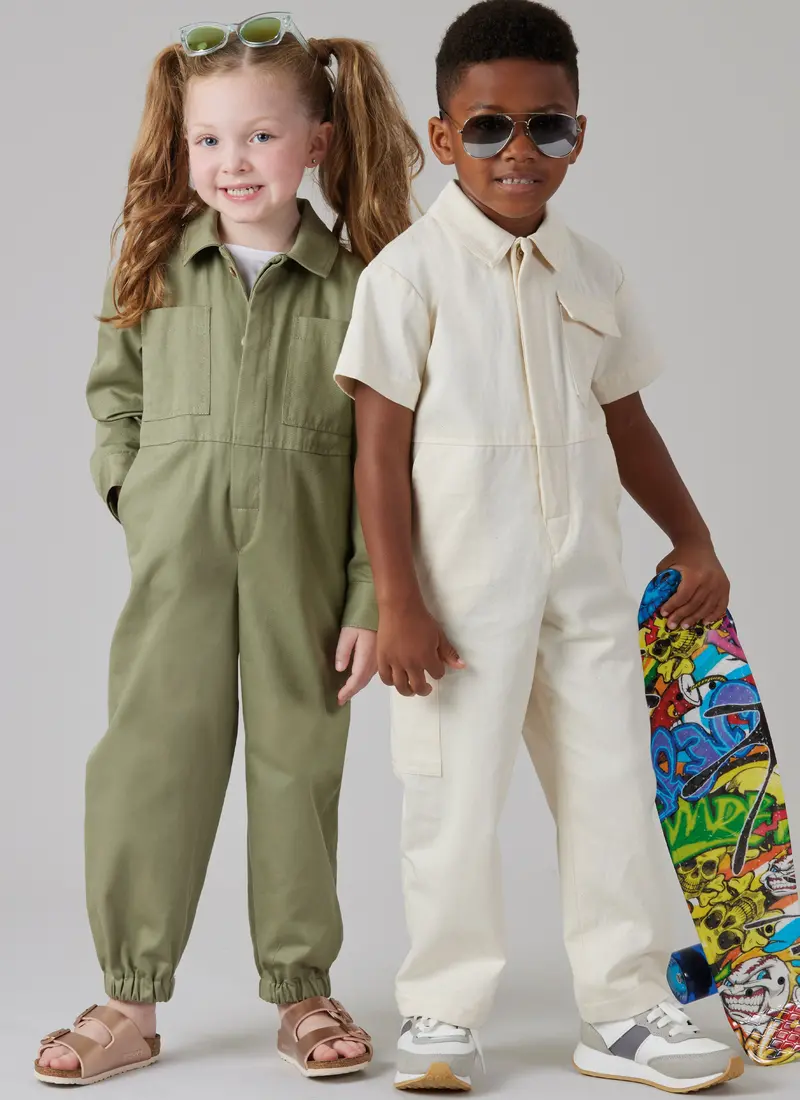 Mccall's Children's Jumpsuit M8567 1