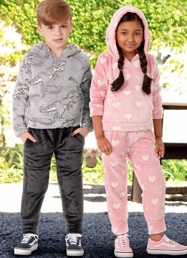 Mccalls Childs Hoodie And Trousers M8250 1