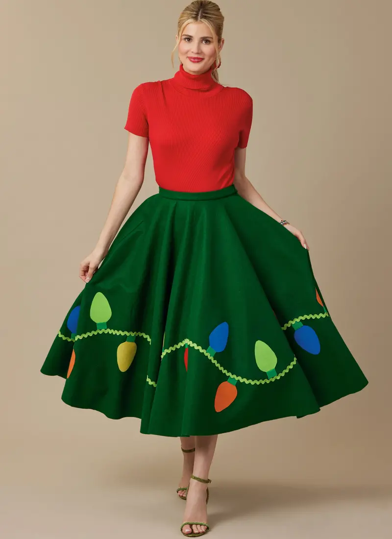 Mccalls Circle Skirts M8548 1
