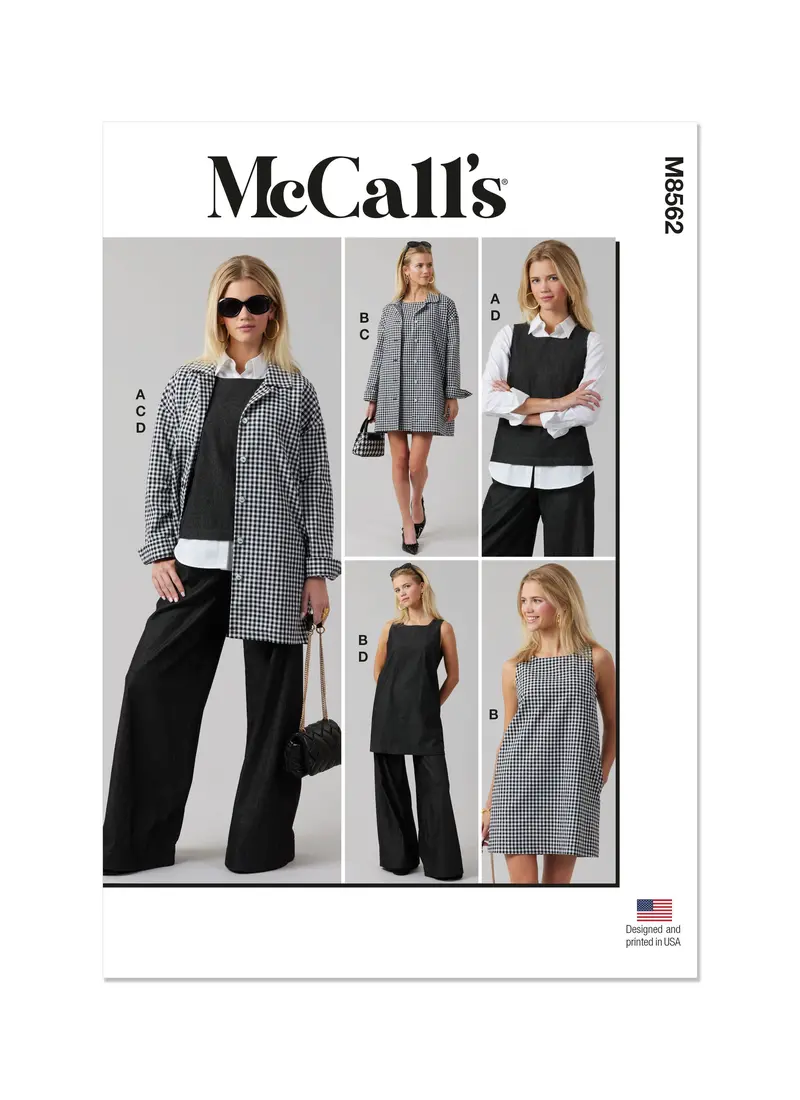 Mccall's Dress, Jacket And Pants M8562 2