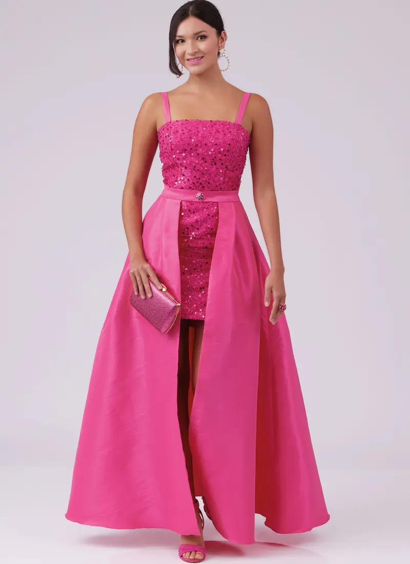 Mccalls Dress, Jumpsuit & Overskirt M8450 1