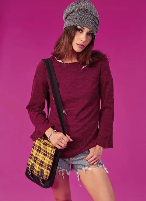 Mccalls Knit Top, Skirt & Accessories M8298 1