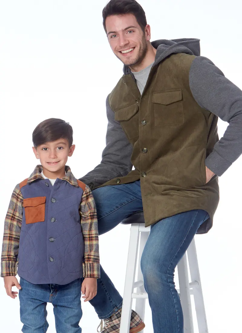 Mccalls Men's And Children's Jackets M7638 1
