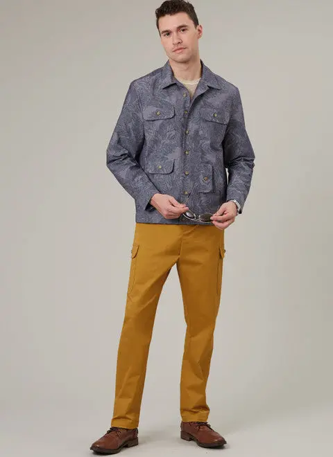 Mccalls Men's Jacket, Shorts & Trousers M8393 1