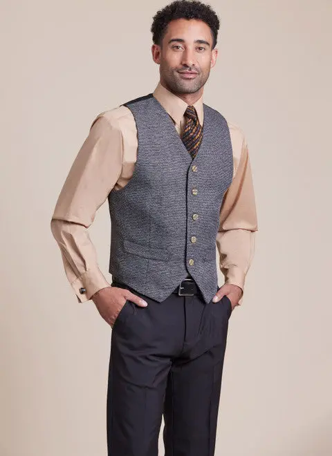Mccalls Men's Waistcoat & Shirt M8415 1
