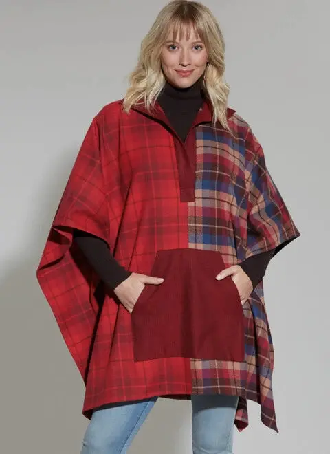 Mccalls Poncho M8347 1
