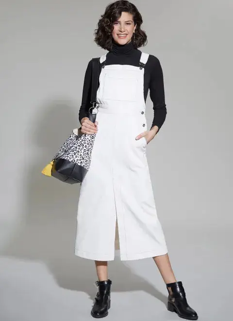 Mccalls Skirt Overalls/Pinafore M8345 1