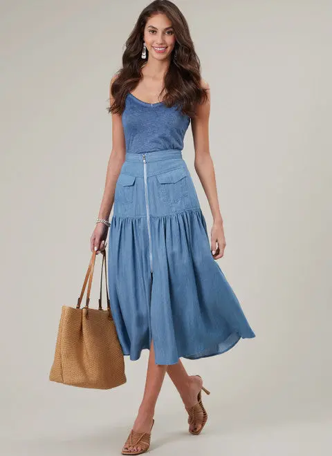 Mccalls Skirts M8389 1