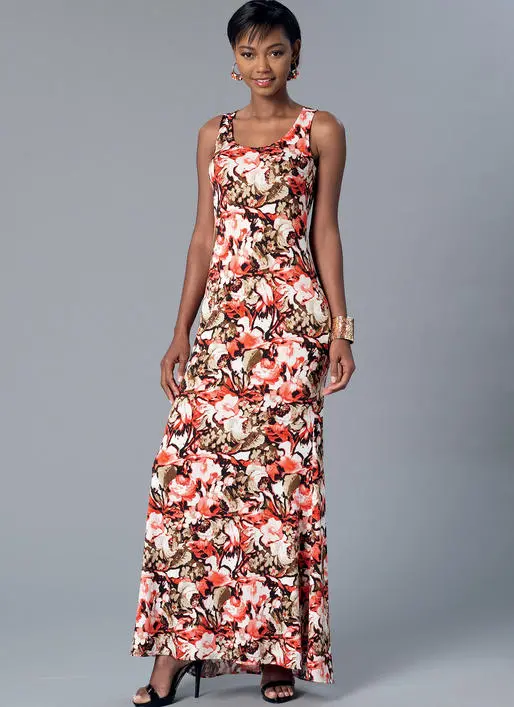 Mccalls Top, Dresses And Skirts M7386 1