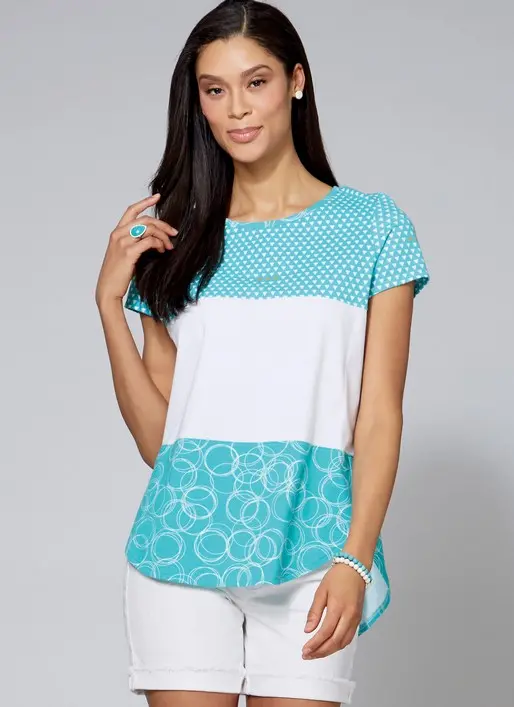 Mccalls Tops M7600 1