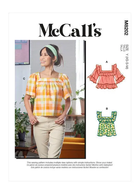 Mccalls Tops M8202 1