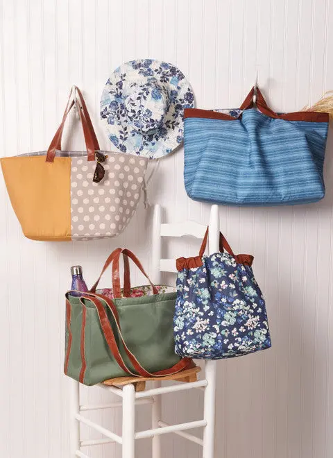 Mccalls Tote Bags & Hat M8419 1
