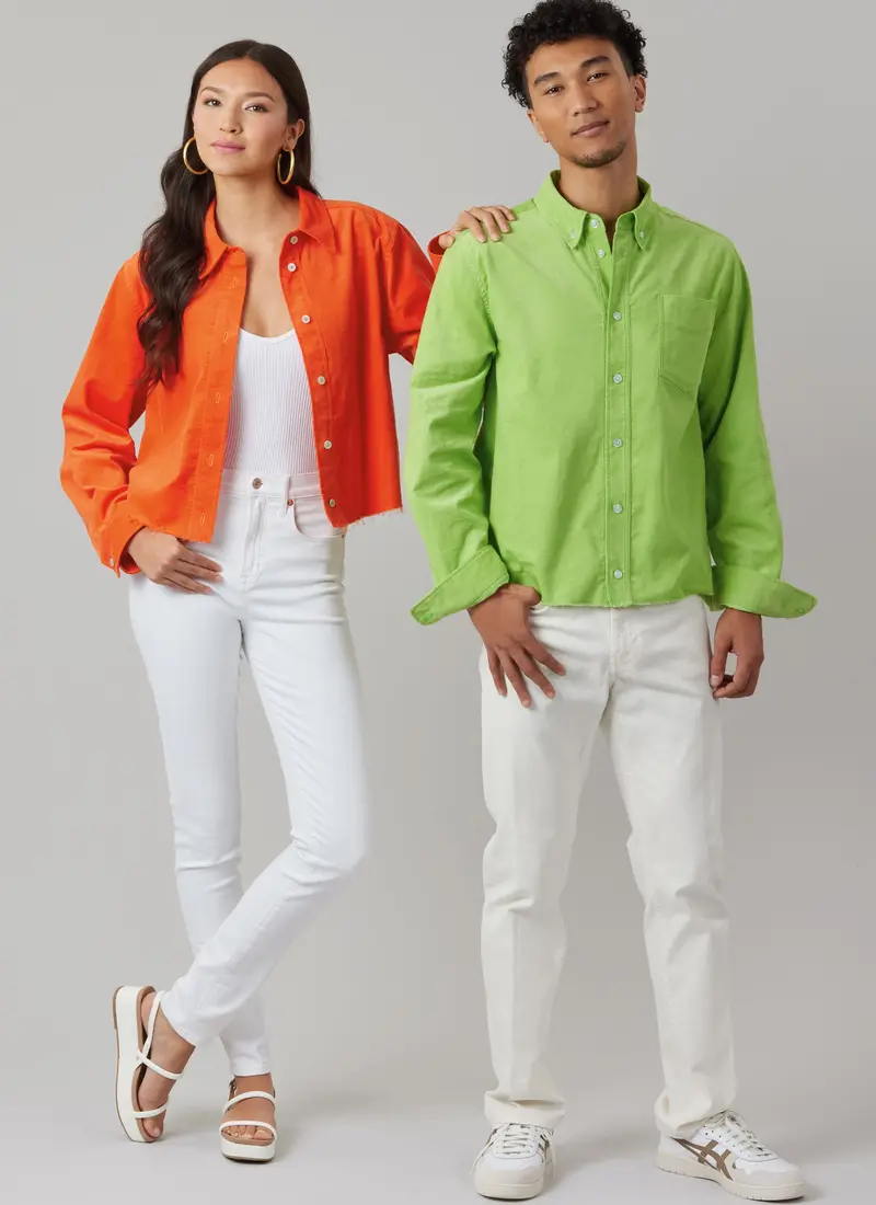 Mccall's Unisex Shirt M8566 1