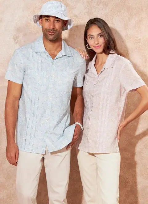 Mccalls Unisex Shirts And Hat M8263 1