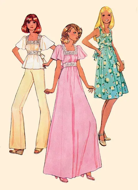 Mccalls Vintage Dress And Top M8258 1
