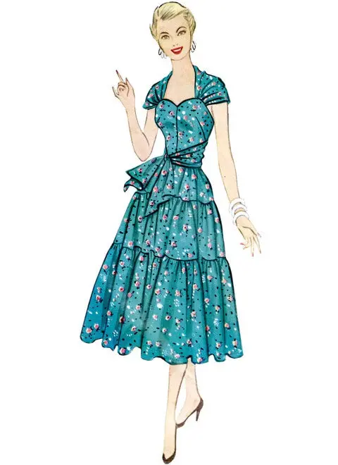 Mccalls Vintage Dress M8280 1