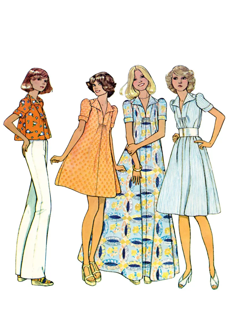 Mccalls Vintage Dress Or Top M8492 1