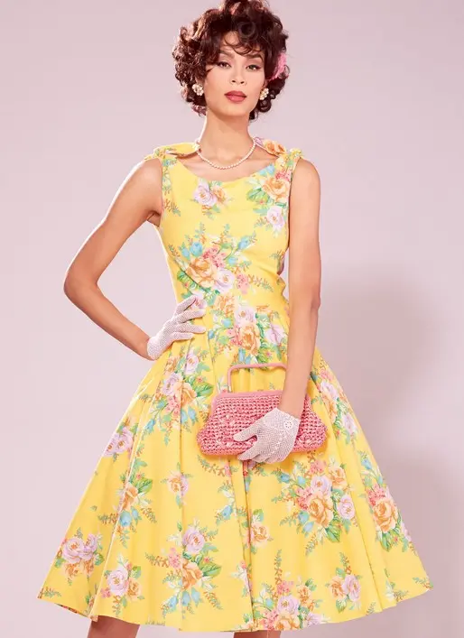Mccalls Vintage Dresses M7599 1