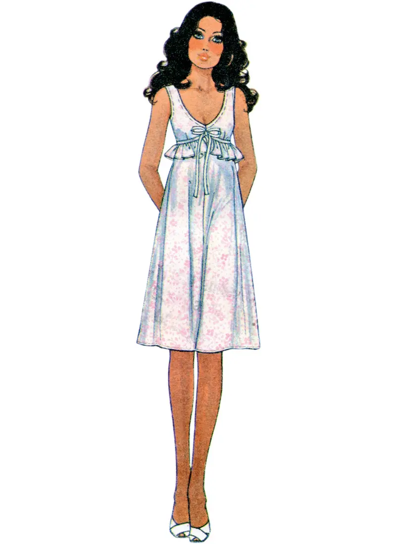 Mccalls Vintage Nightwear M8430 1