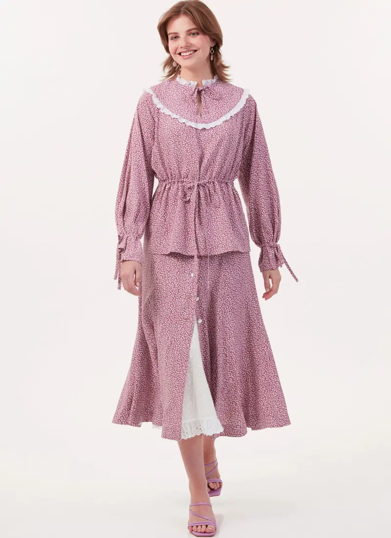 Mccalls Vintage Top & Skirt M8490 1