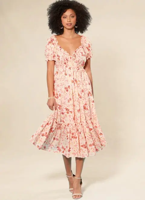 Mccalls Vintage Wrap Dress M8358 1