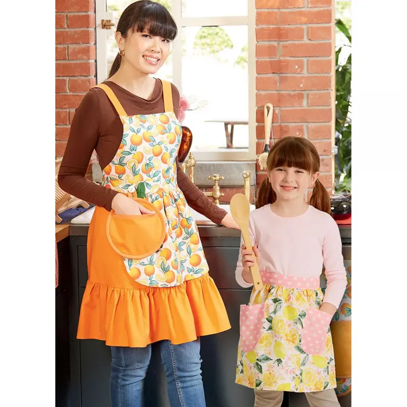 Mccalls Women/Child Aprons M8234 1