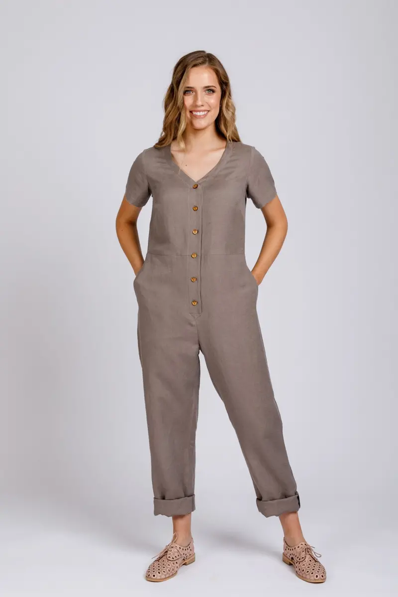 Megan Nielsen Durban Jumpsuit And Romper 1