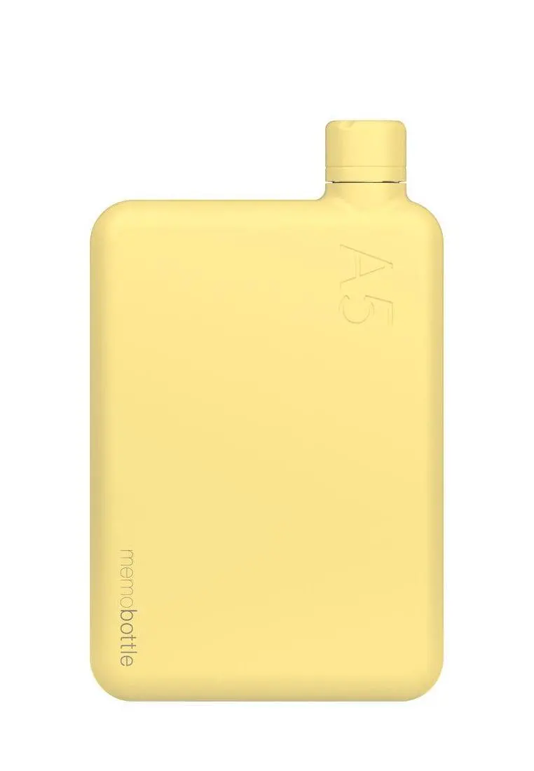 Memobottle A5 Stainless Steel Butter Yellow 1080Ml 1