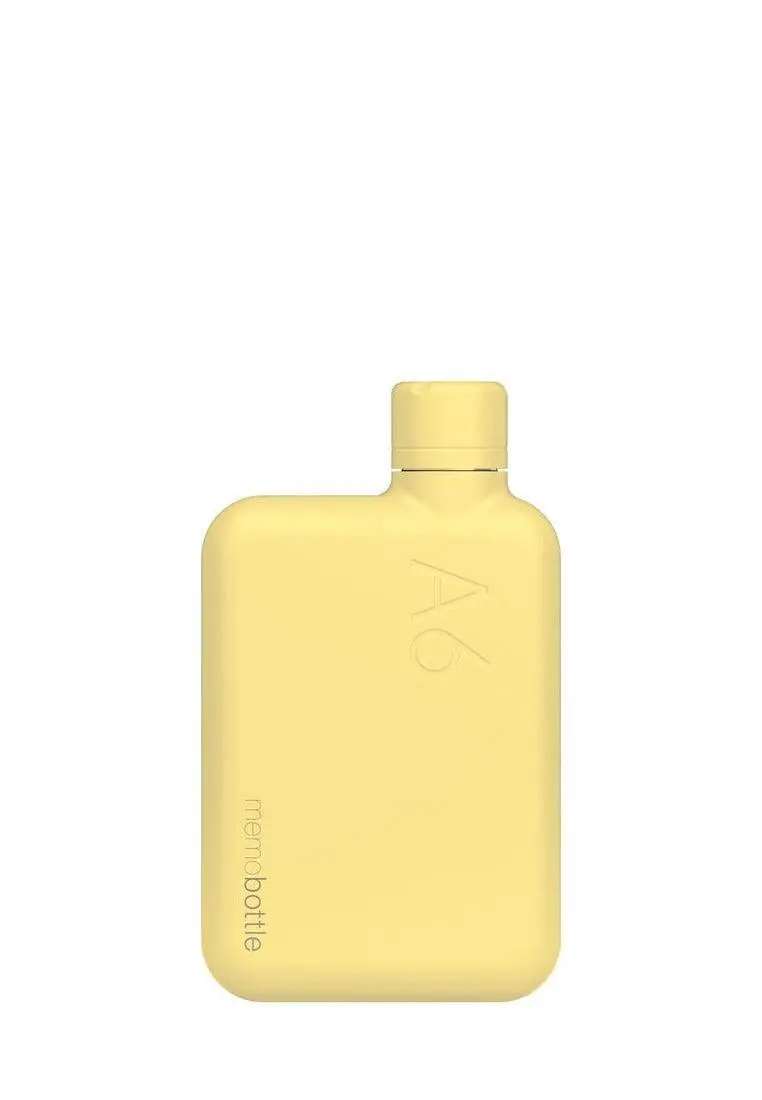 Memobottle A6 Stainless Steel Butter Yellow 500Ml 1