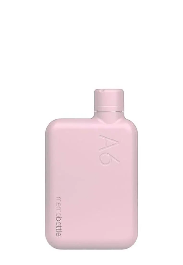 Memobottle A6 Stainless Steel Pink Salt 500Ml 1