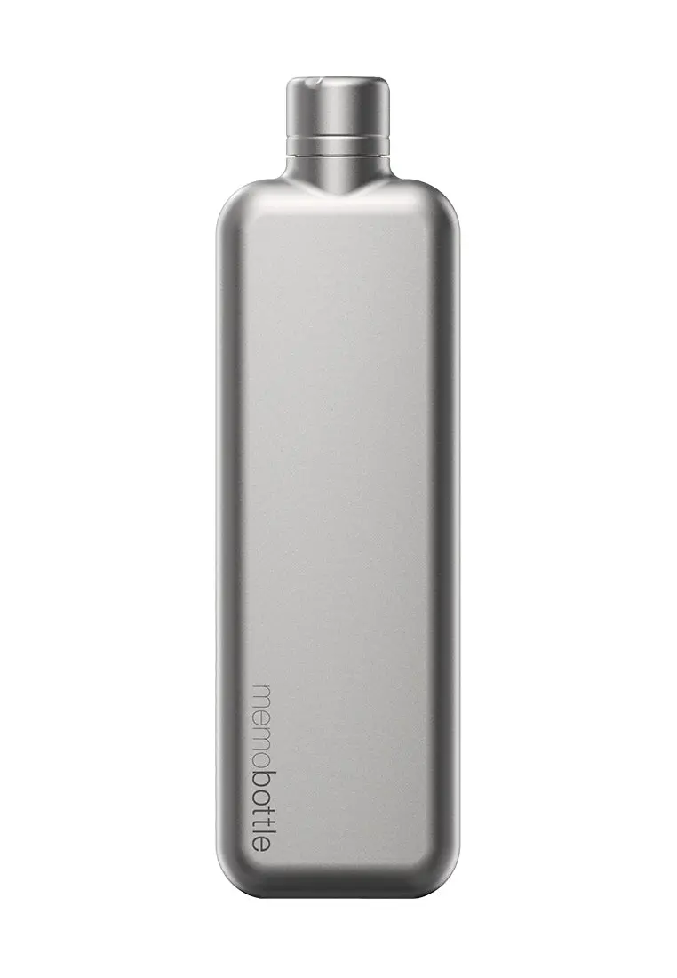 Memobottle Slim Stainless Steel Satin 600Ml 1