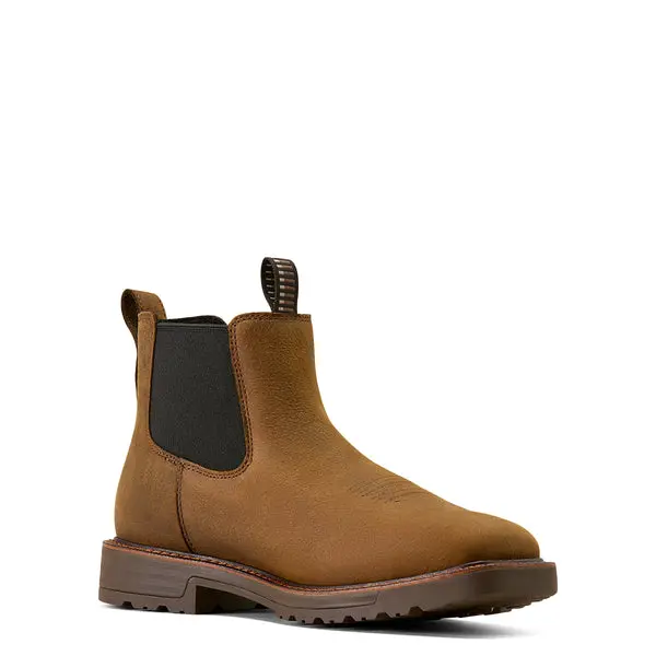 Men's Activator Chelsea Waterproof Wide Square Toe Steel Toe Work Boot 1