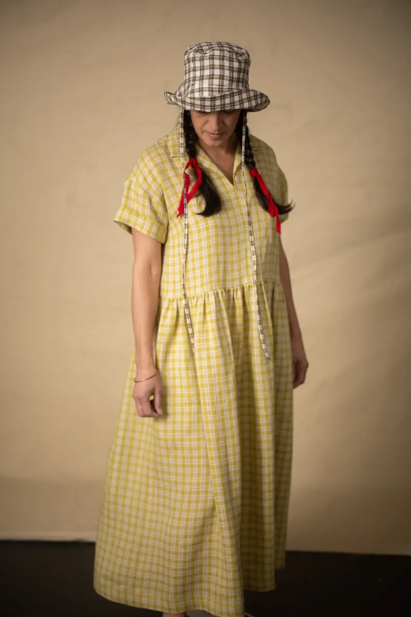 Merchant & Mills Factory Dress Gathered Skirt Hack (Free) 1