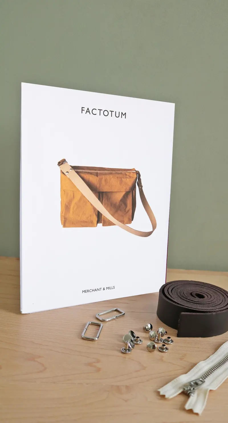 Merchant & Mills Factotum Pattern And Hardware Kit Bundle 1