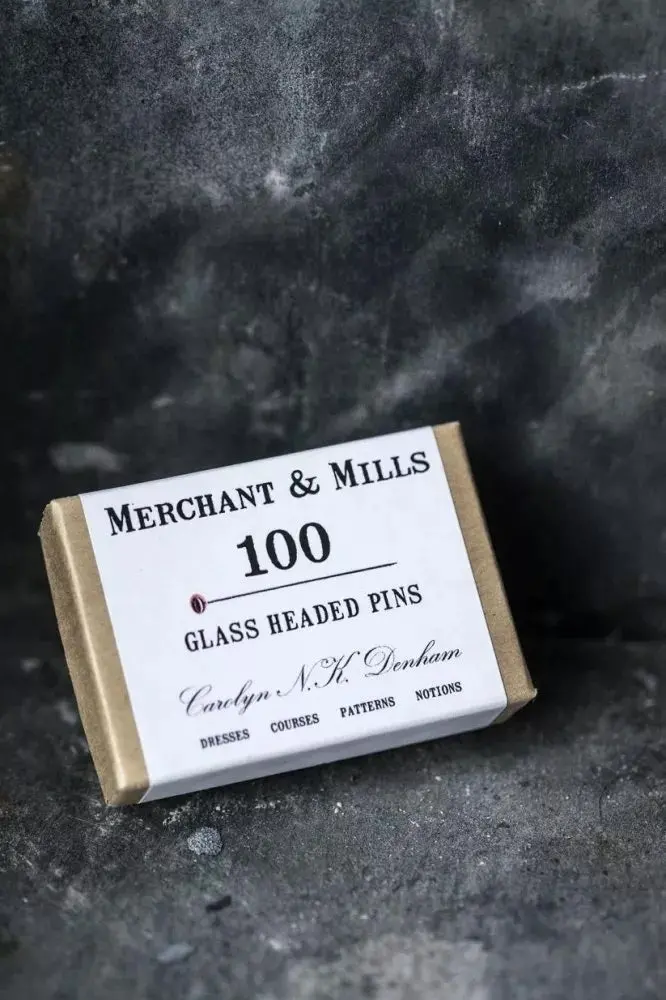 Merchant & Mills Glass Headed Pins 1